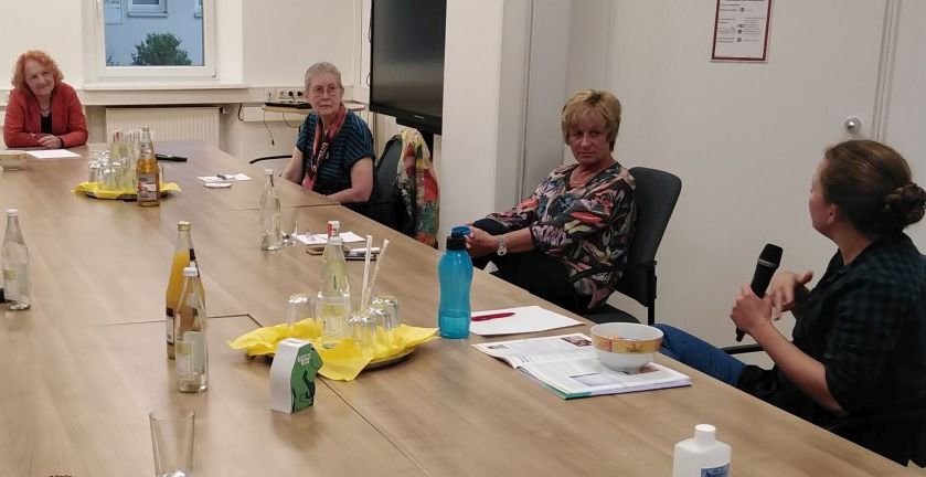 Gruppentreffen mit Abstand