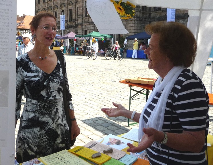 Besuch von Frau Buergermeisterin Preuss