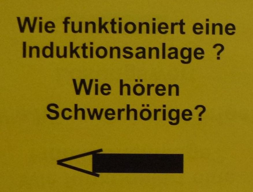 Hinweisschild