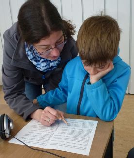 Der Quiz wird hier gemeinsam angegangen