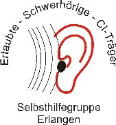 Logo der Schwerhörigen-Selbsthilfegruppe Erlangen